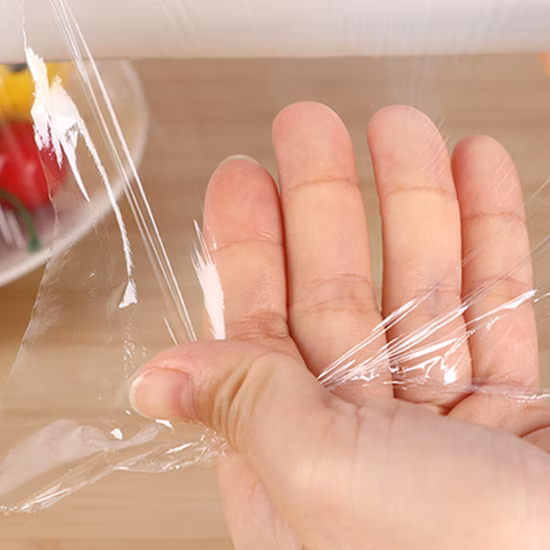 고품질 PVC 필름 \ 랩 스트레치 필름/음식 랩 필름 집착